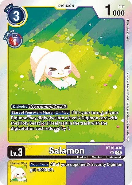 Salamon (BT16-030) card
