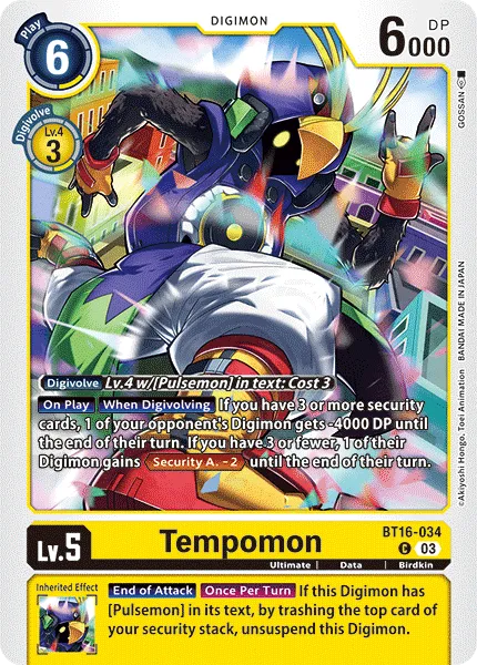 Tempomon (BT16-034) card
