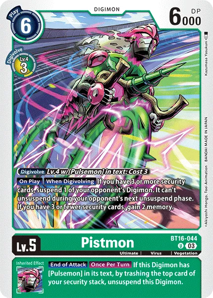 Pistmon (BT16-044) card