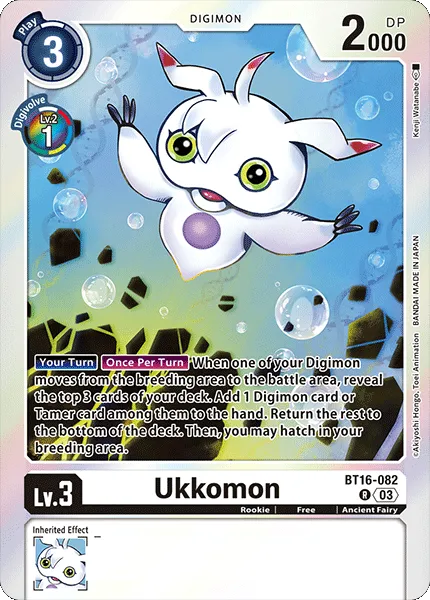 Ukkomon (BT16-082) card