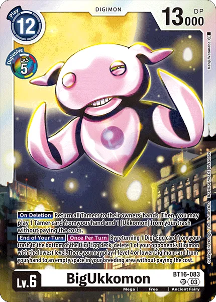 BigUkkomon (BT16-083) card
