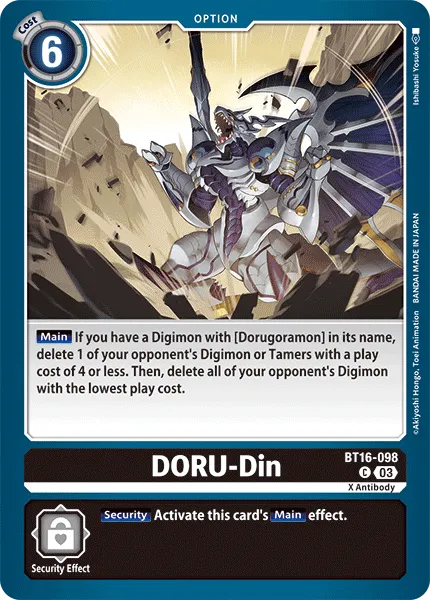 DORU-Din (BT16-098) card