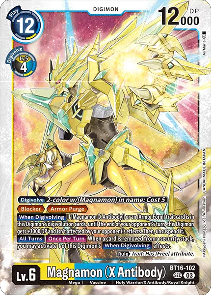 Magnamon (X Antibody) (BT16-102) card