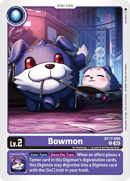 Bowmon (BT17-006) card
