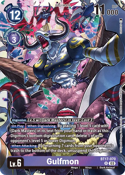 Gulfmon (BT17-070) card