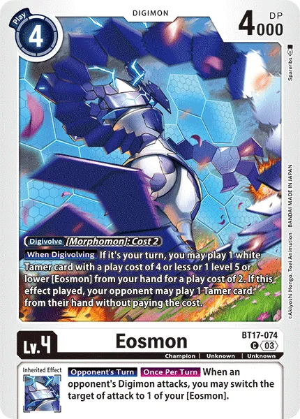 Eosmon (BT17-074) card