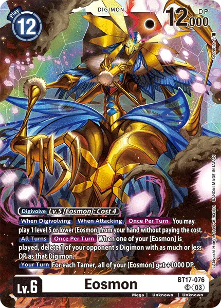 Eosmon (BT17-076) card