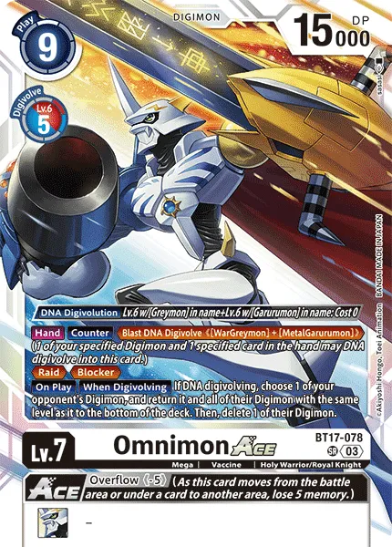 Omnimon (BT17-078) card