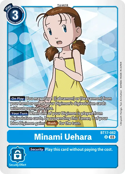 Minami Uehara (BT17-082) card
