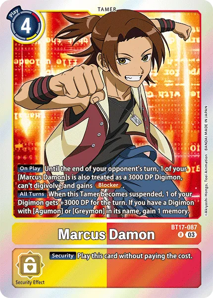Marcus Damon (BT17-087) card