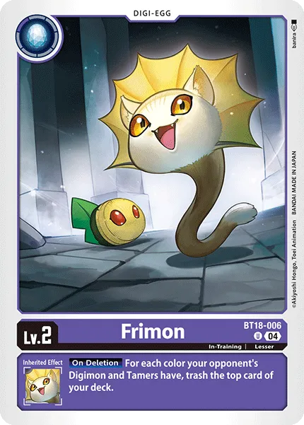 Frimon (BT18-006) card
