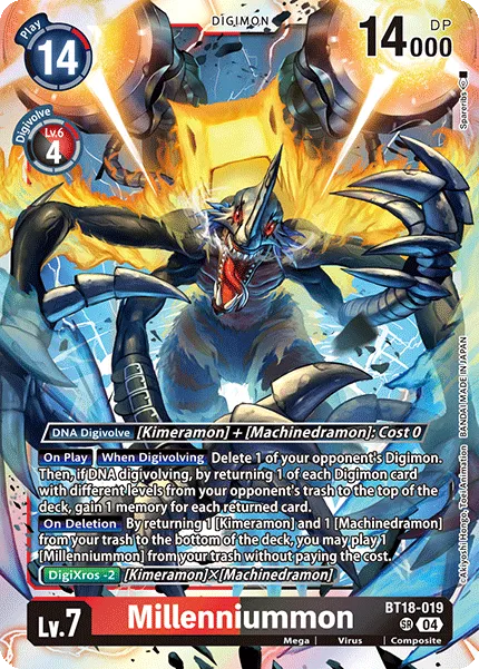 Millenniummon (BT18-019) card