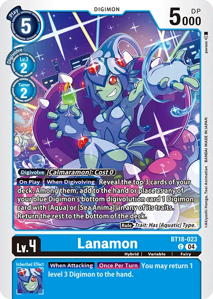 Lanamon (BT18-023) card