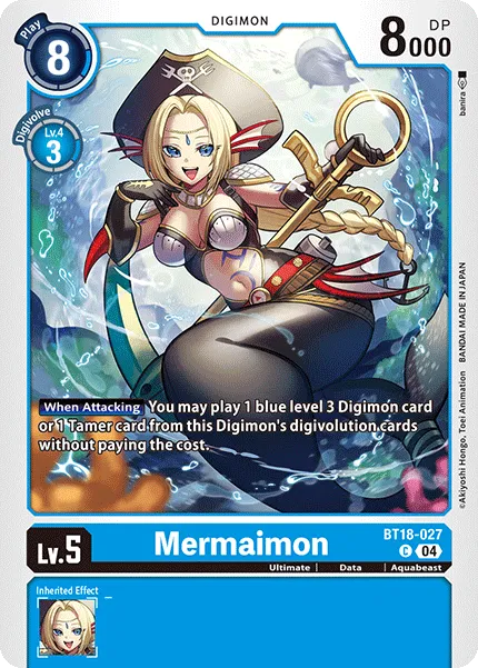 Mermaimon (BT18-027) card