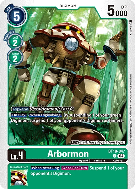 Arbormon (BT18-047) card