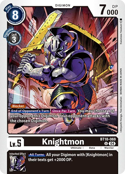 Knightmon (BT18-069) card