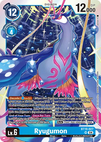 Ryugumon (BT19-027) card