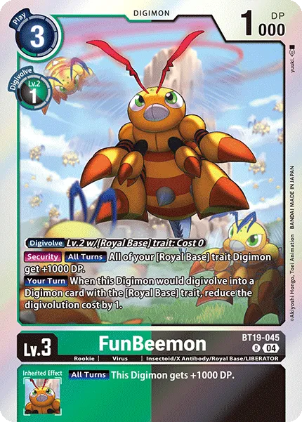 FunBeemon (BT19-045) card