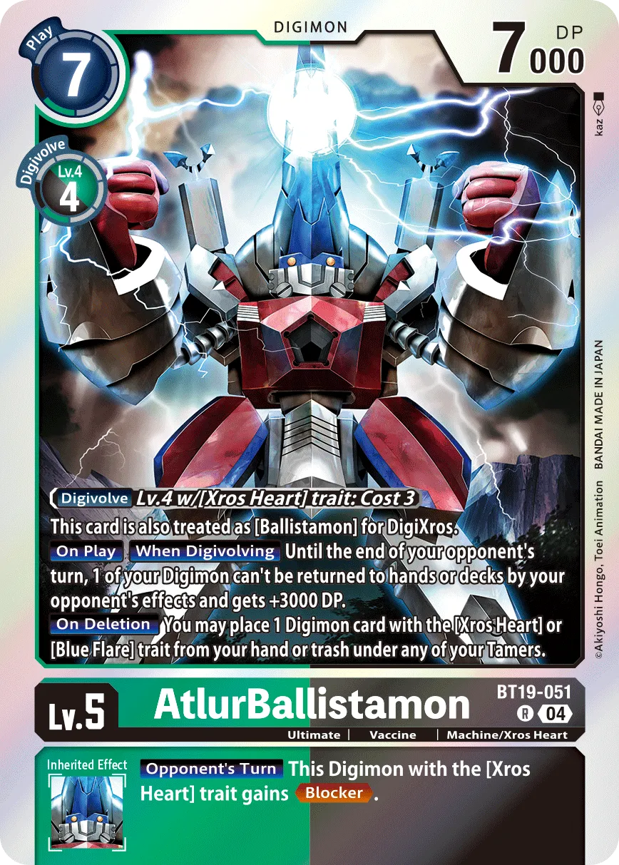 AtlurBallistamon (BT19-051) card