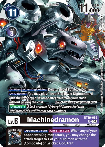 Machinedramon (BT19-065) card