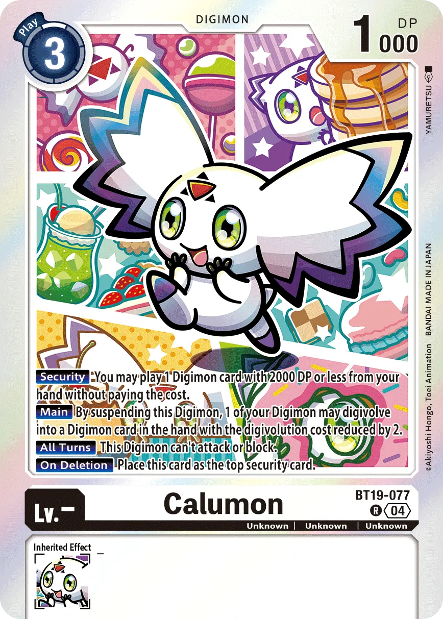 Calumon (BT19-077) card
