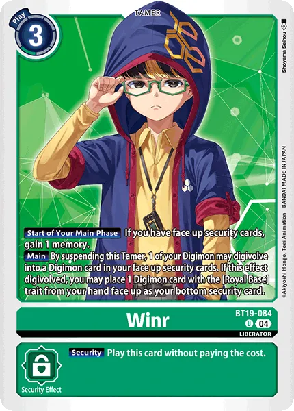 Winr (BT19-084) card