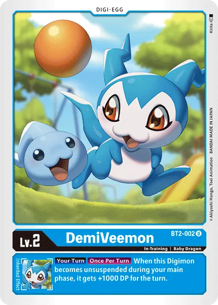 DemiVeemon (BT2-002) card