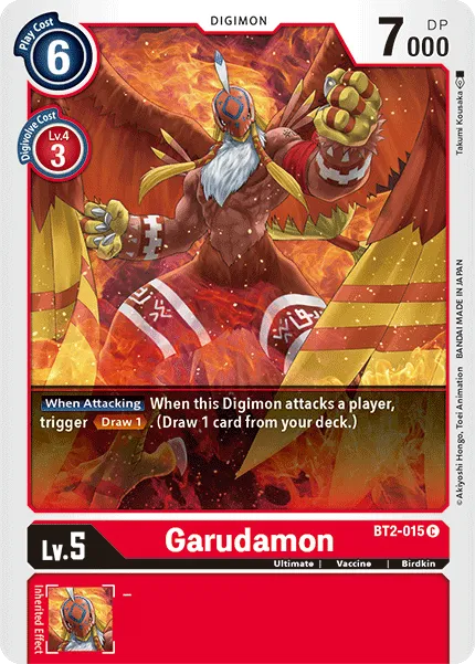 Garudamon (BT2-015) card