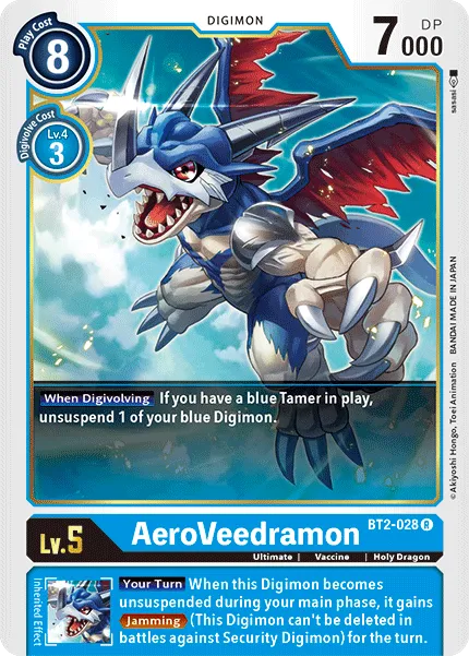 AeroVeedramon (BT2-028) card