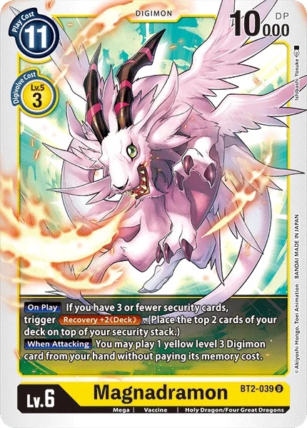 Magnadramon (BT2-039) card