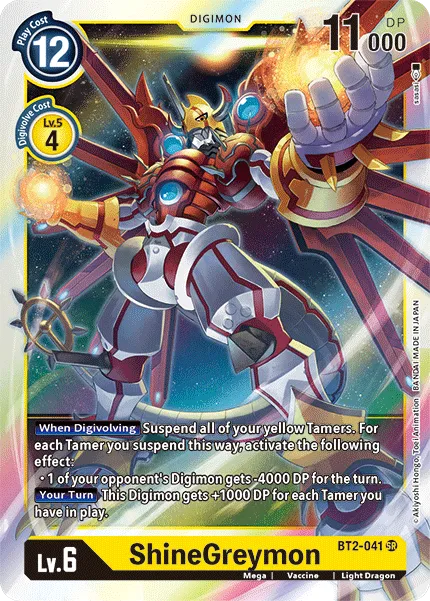 ShineGreymon (BT2-041) card