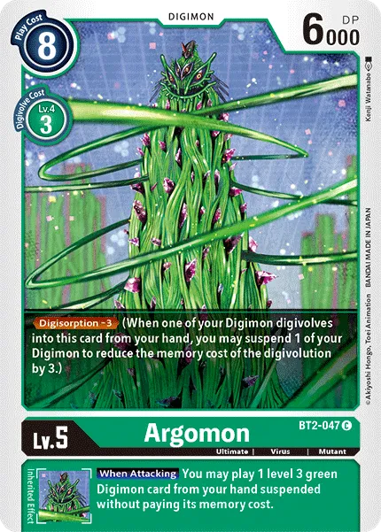 Argomon (BT2-047) card