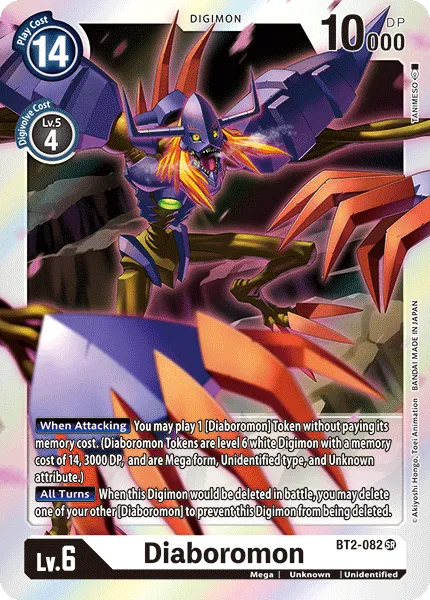 Diaboromon (BT2-082) card