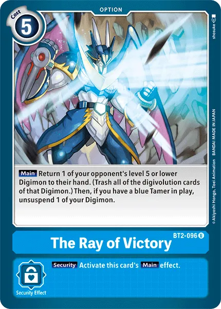 The Ray of Victory (BT2-096) card