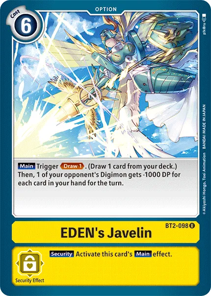 Eden's Javelin (BT2-098) card