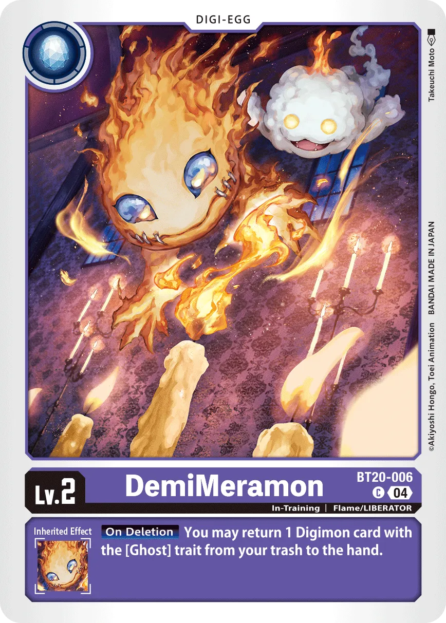 DemiMeramon (BT20-006) card