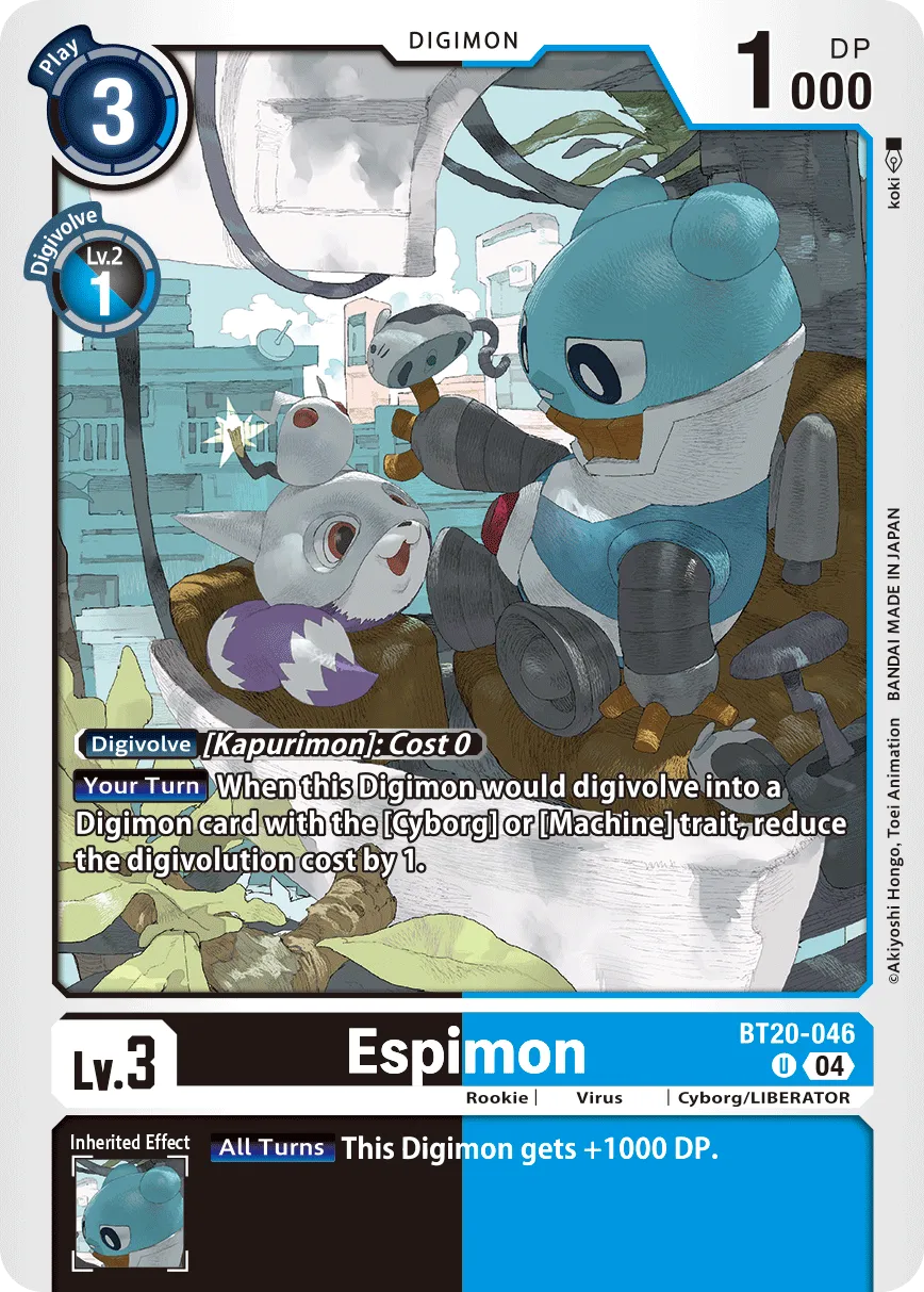 Espimon (BT20-046) card