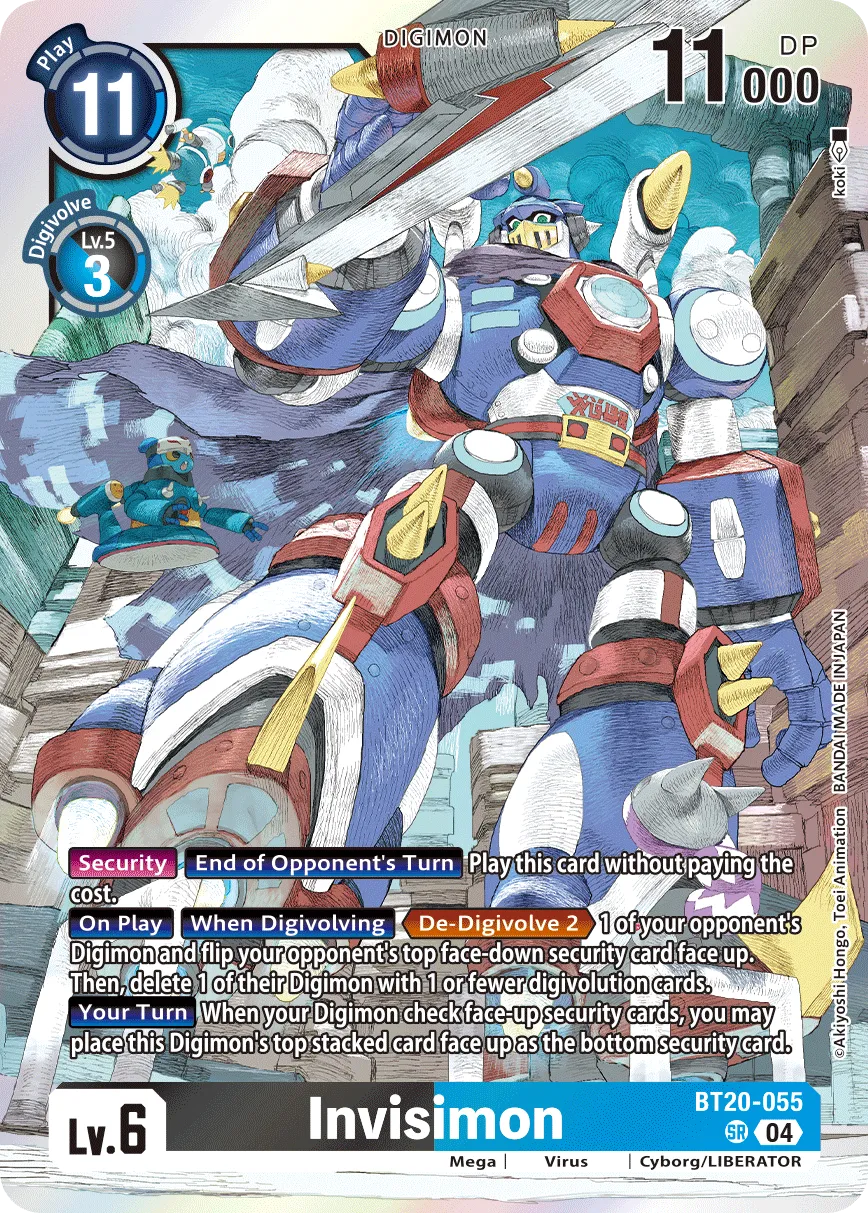 Invisimon (BT20-055) card