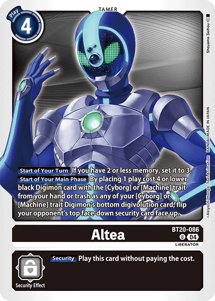 Altea (BT20-086) card