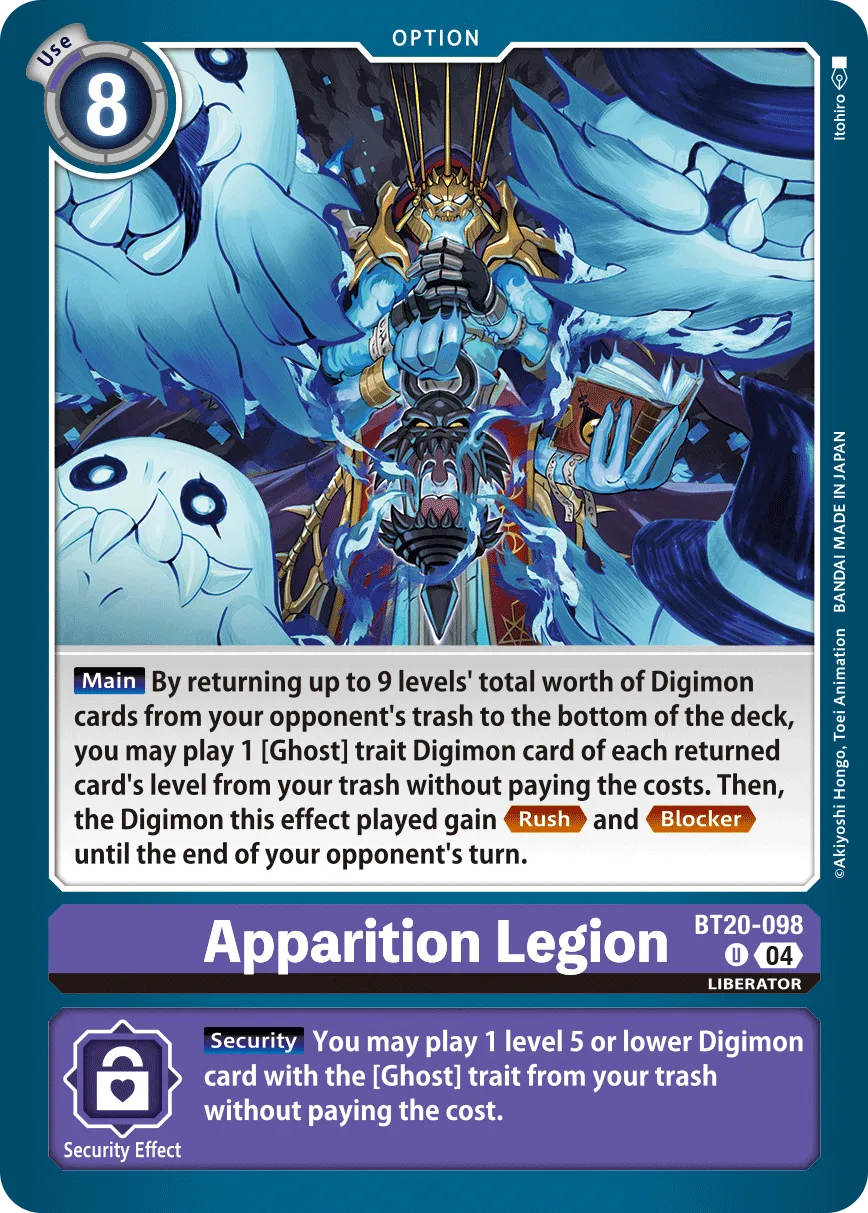 Apparition Legion (BT20-098) card