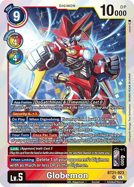 Globemon (BT21-023) card