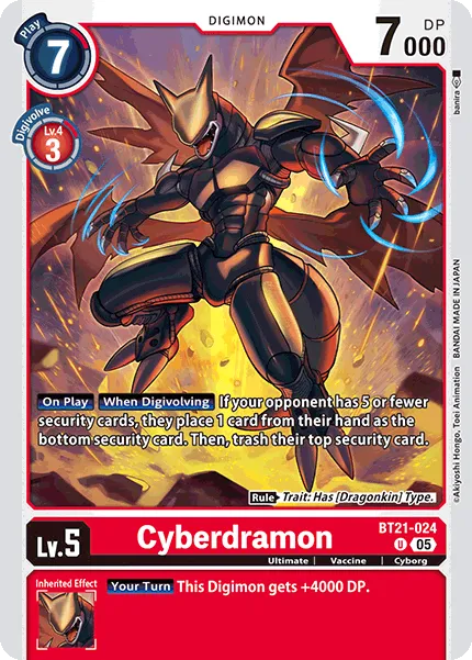 Cyberdramon (BT21-024) card