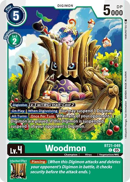 Woodmon (BT21-049) card
