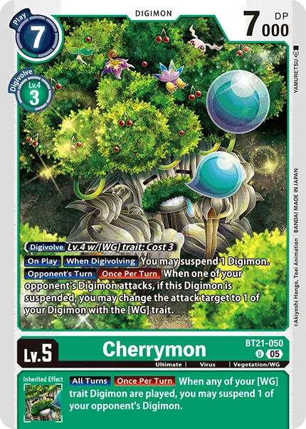 Cherrymon (BT21-050) card