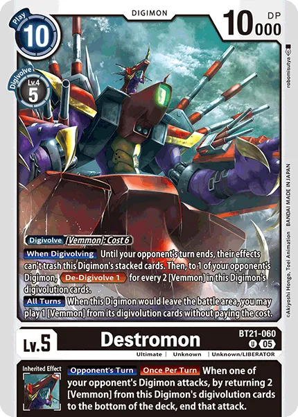 Destromon (BT21-060) card