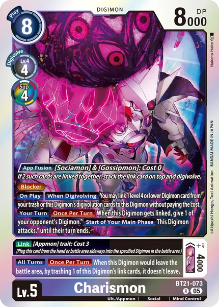 Charismon (BT21-073) card