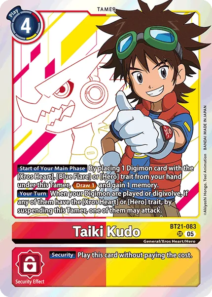 Taiki Kudo (BT21-083) card