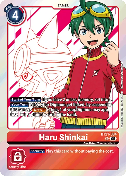 Haru Shinkai (BT21-084) card