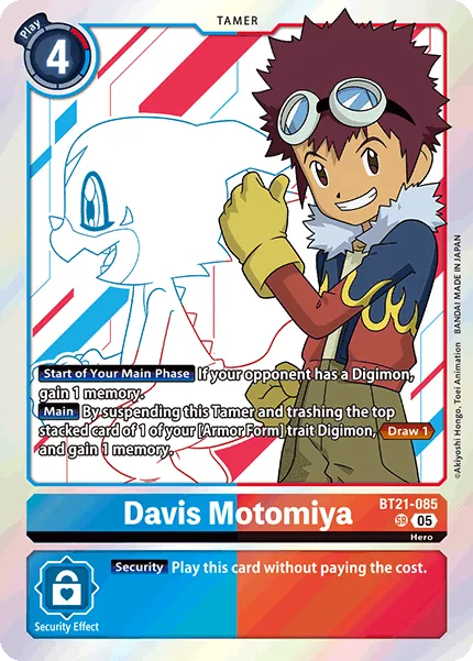 Davis Motomiya (BT21-085) card