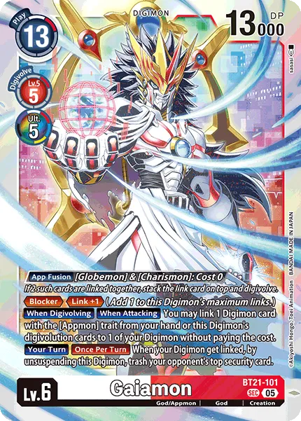 Gaiamon (BT21-101) card